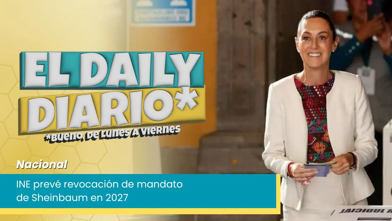 Lee más sobre el artículo INE prevé revocación de mandato de Sheinbaum en 2027