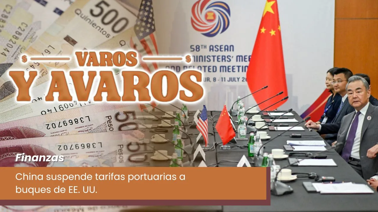 Lee más sobre el artículo China suspende tarifas portuarias a buques de EE. UU.