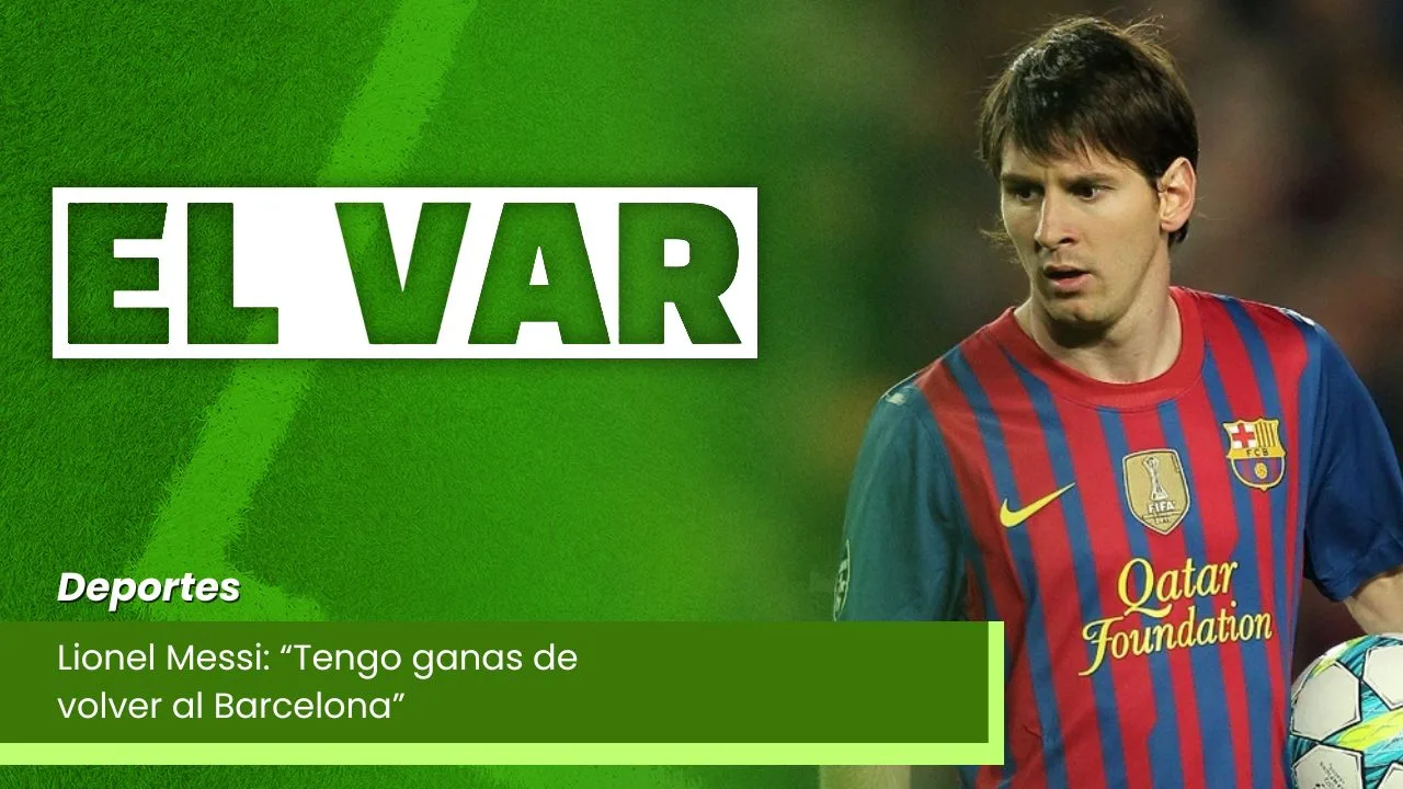Lee más sobre el artículo Lionel Messi: “Tengo ganas de volver al Barcelona”