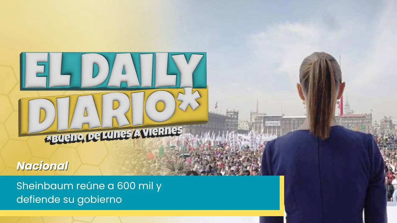 Lee más sobre el artículo Sheinbaum reúne a 600 mil y defiende su gobierno