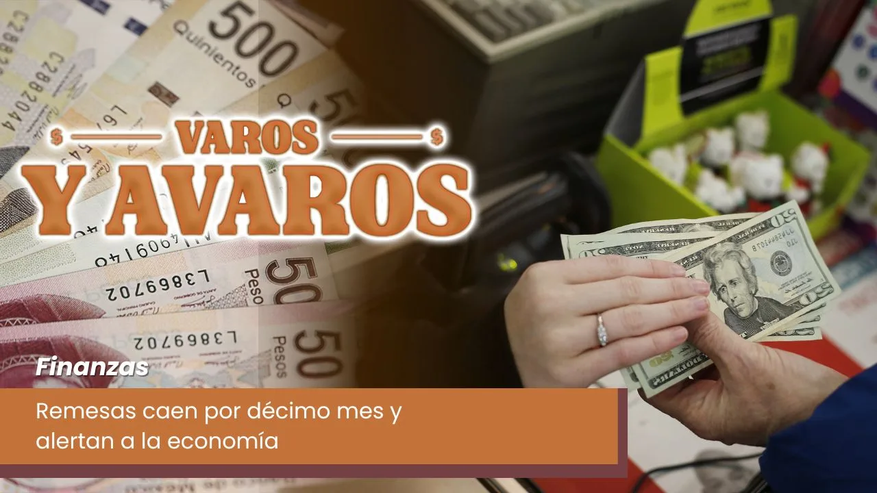 Lee más sobre el artículo Remesas caen por décimo mes y alertan a la economía