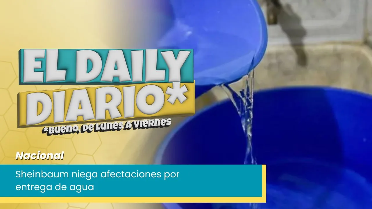 Lee más sobre el artículo Sheinbaum niega afectaciones por entrega de agua