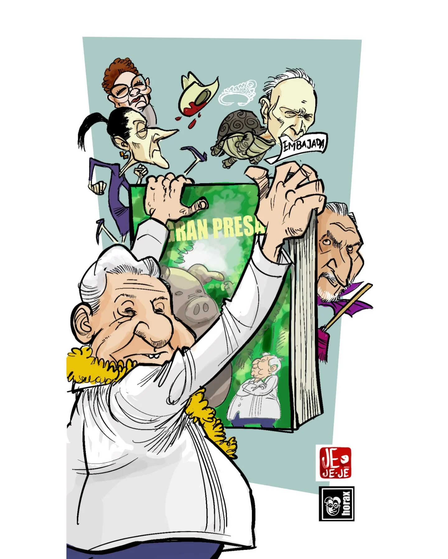 Lee más sobre el artículo A veces, lo que se asoma detrás del libro dice más que lo que está escrito adentro.