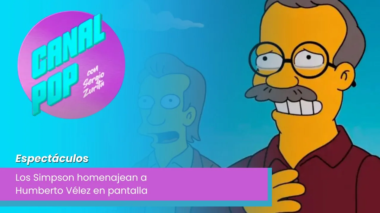 Lee más sobre el artículo Los Simpson homenajean a Humberto Vélez en pantalla