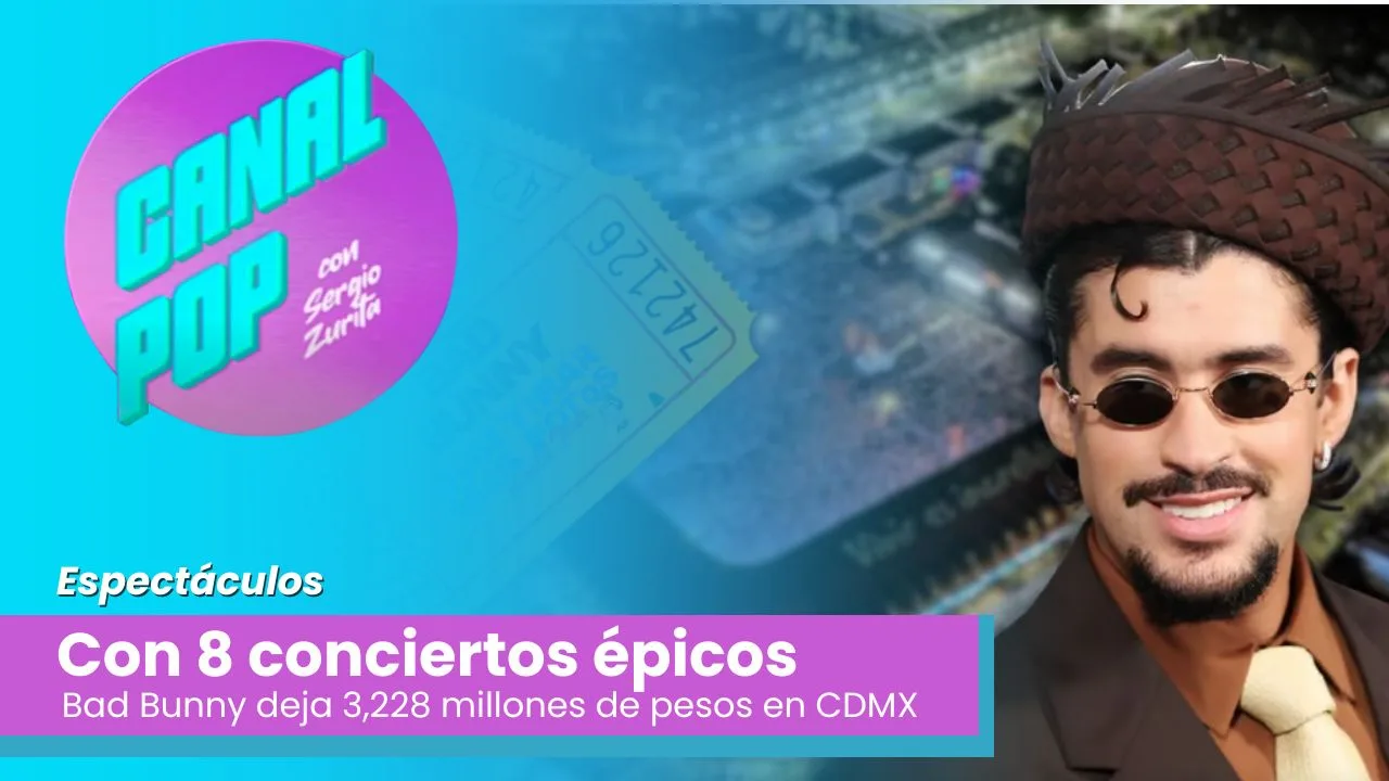 Lee más sobre el artículo Bad Bunny deja 3,228 millones de pesos en CDMX con 8 conciertos épicos