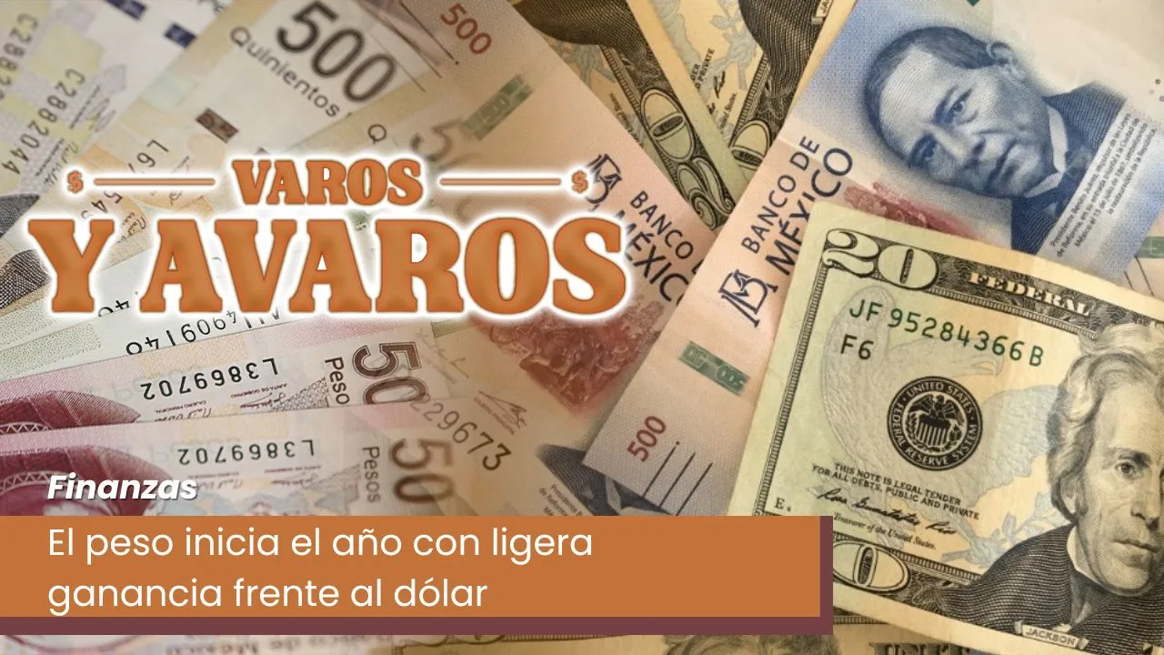 Lee más sobre el artículo El peso inicia el año con ligera ganancia frente al dólar