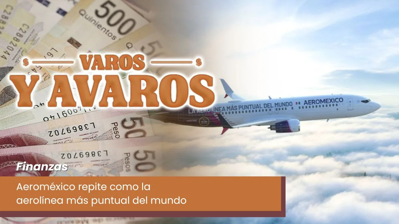 Lee más sobre el artículo Aeroméxico repite como la aerolínea más puntual del mundo