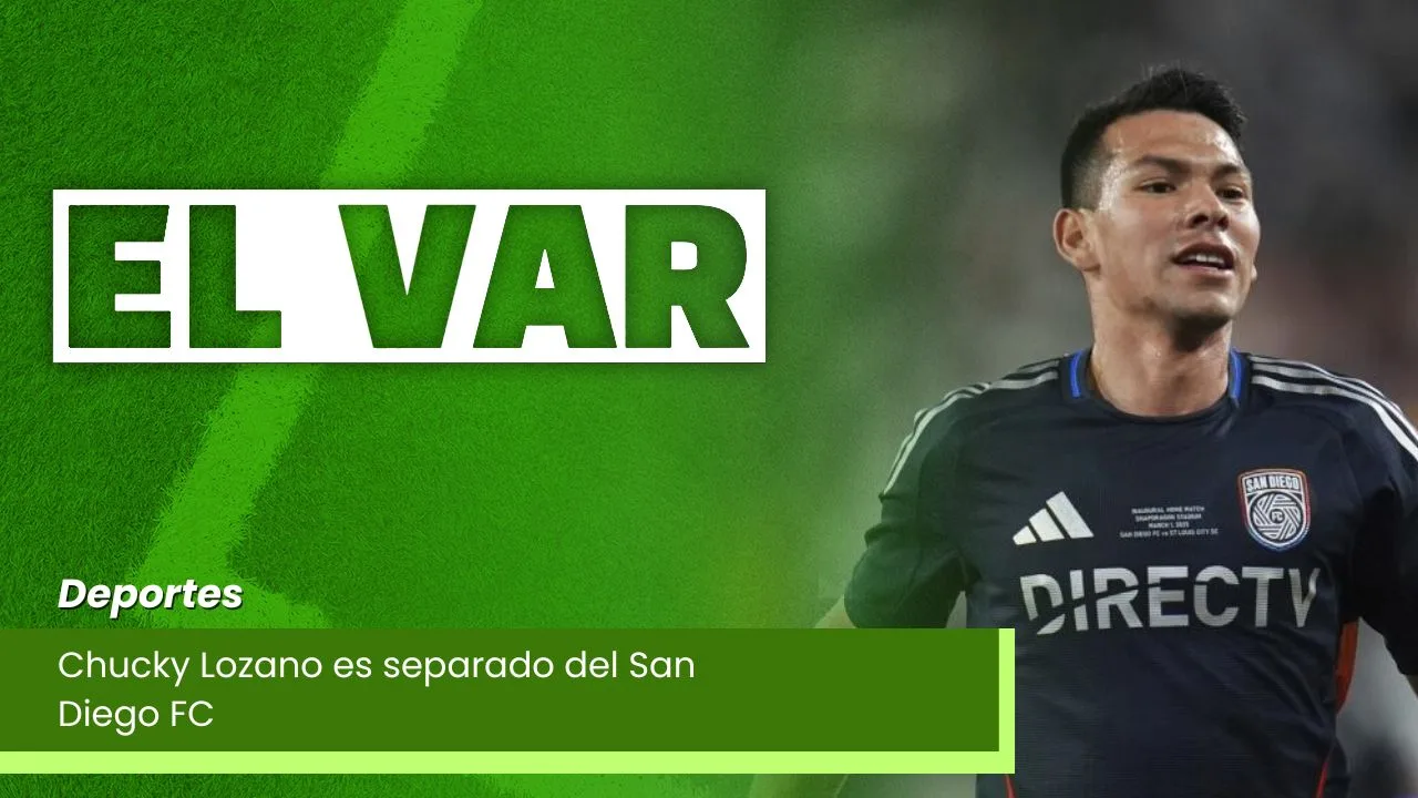 Lee más sobre el artículo Chucky Lozano es separado del San Diego FC
