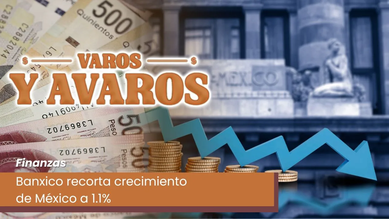 Lee más sobre el artículo Banxico recorta crecimiento de México a 1.1%