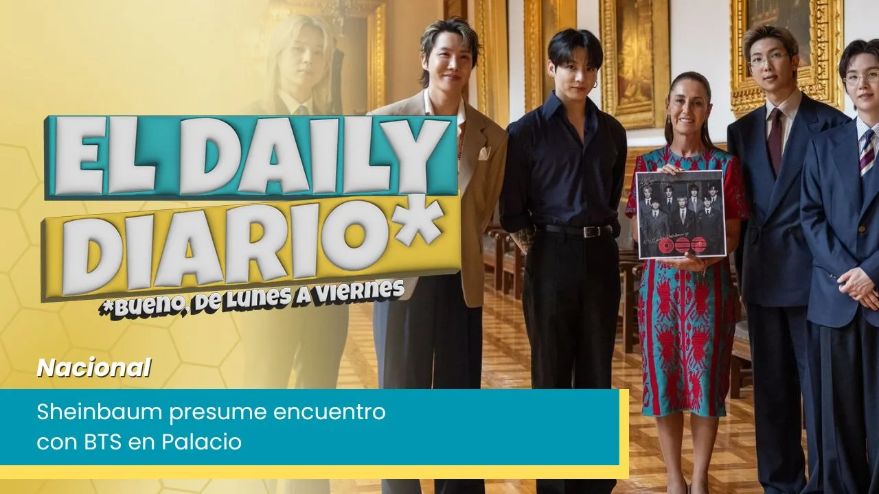 Lee más sobre el artículo Sheinbaum presume encuentro con BTS en Palacio