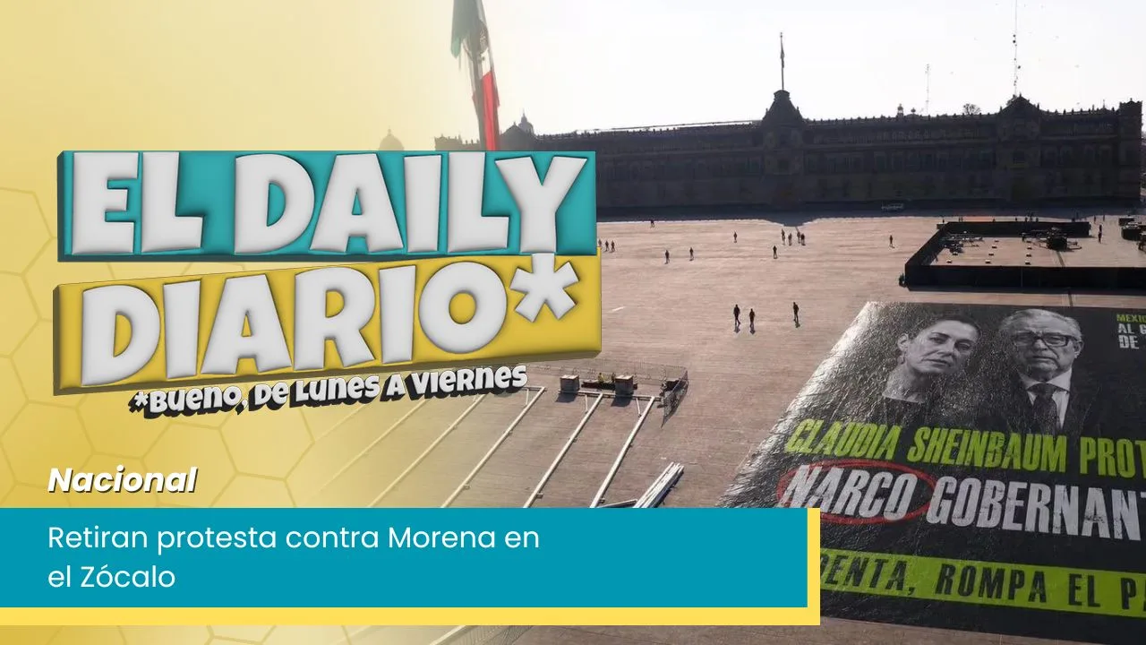 Lee más sobre el artículo Retiran protesta contra Morena en el Zócalo