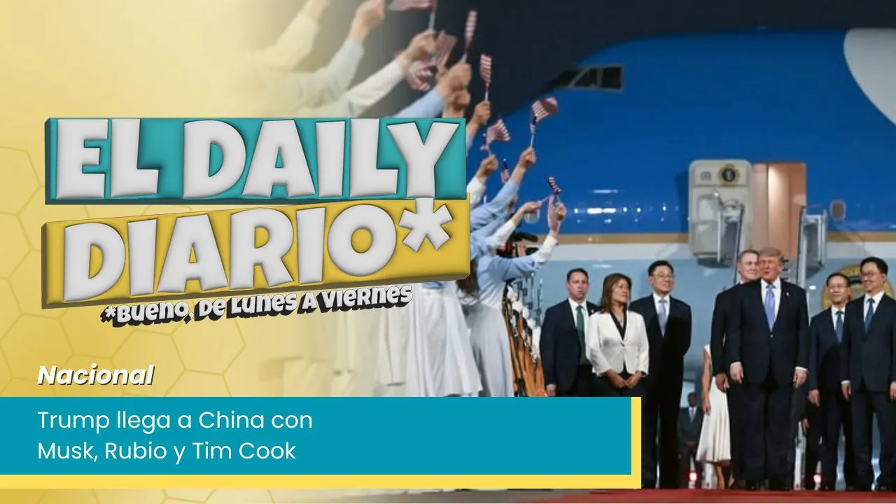 Lee más sobre el artículo Trump llega a China con Musk, Rubio y Tim Cook