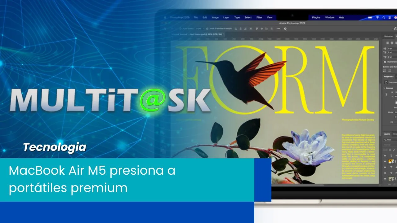 Lee más sobre el artículo MacBook Air M5 presiona a portátiles premium