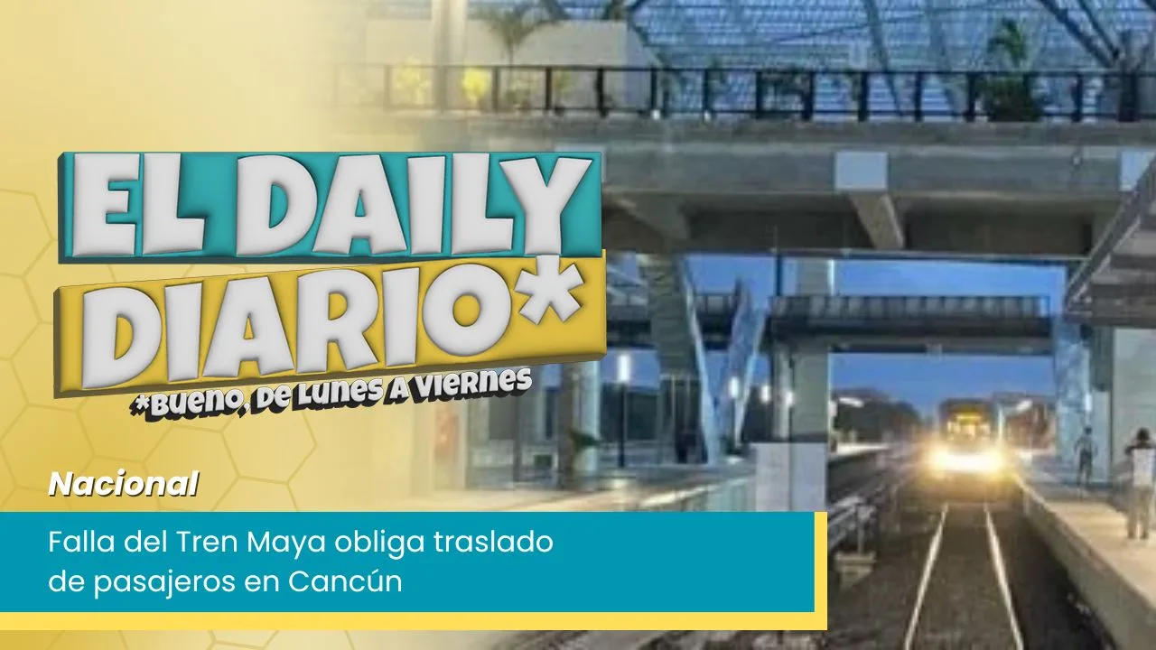 Lee más sobre el artículo Falla del Tren Maya obliga traslado de pasajeros en Cancún
