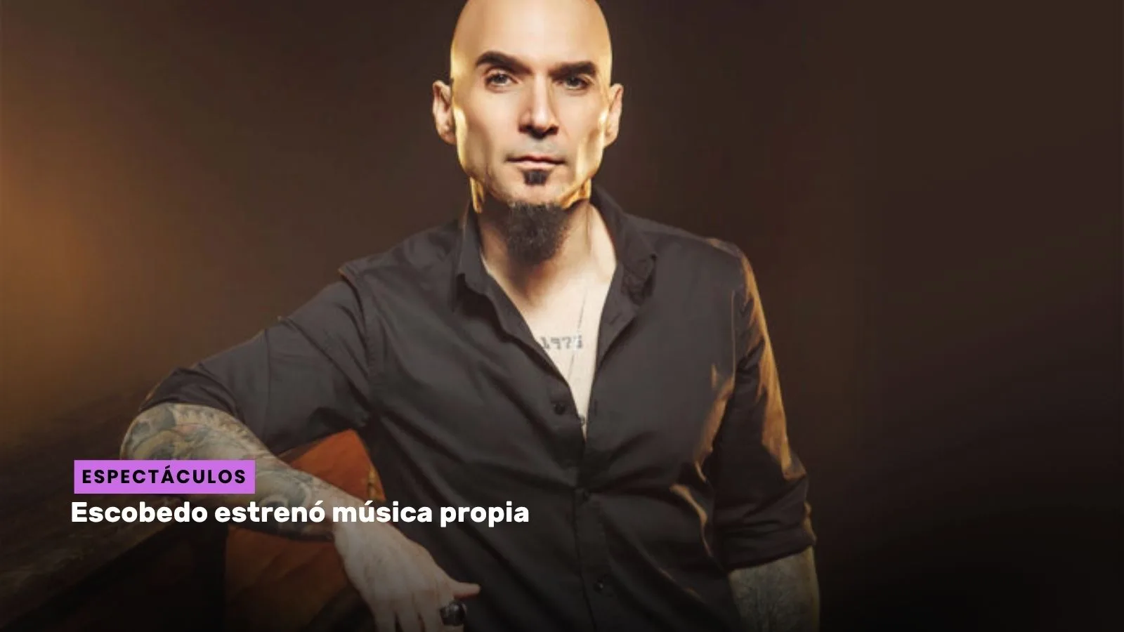 Lee más sobre el artículo Escobedo estrenó música propia