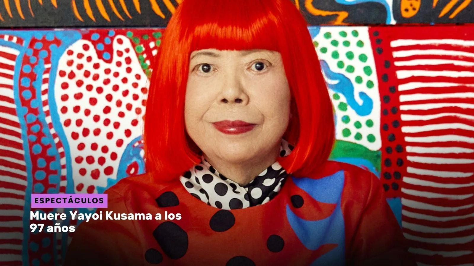 Lee más sobre el artículo Muere Yayoi Kusama a los 97 años