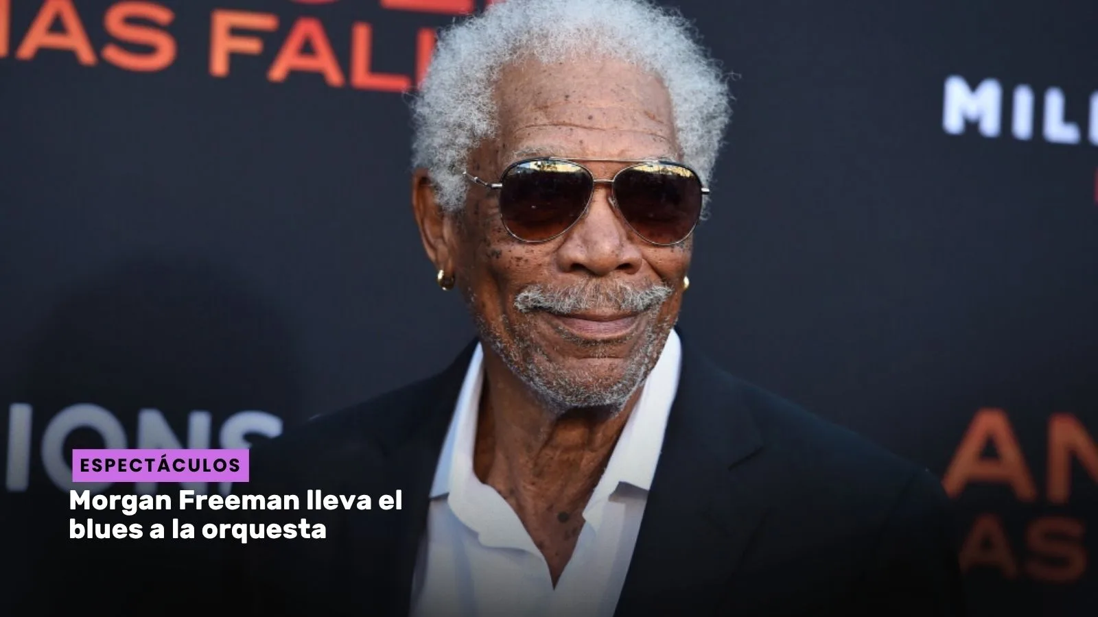 Lee más sobre el artículo Morgan Freeman lleva el blues a la orquesta