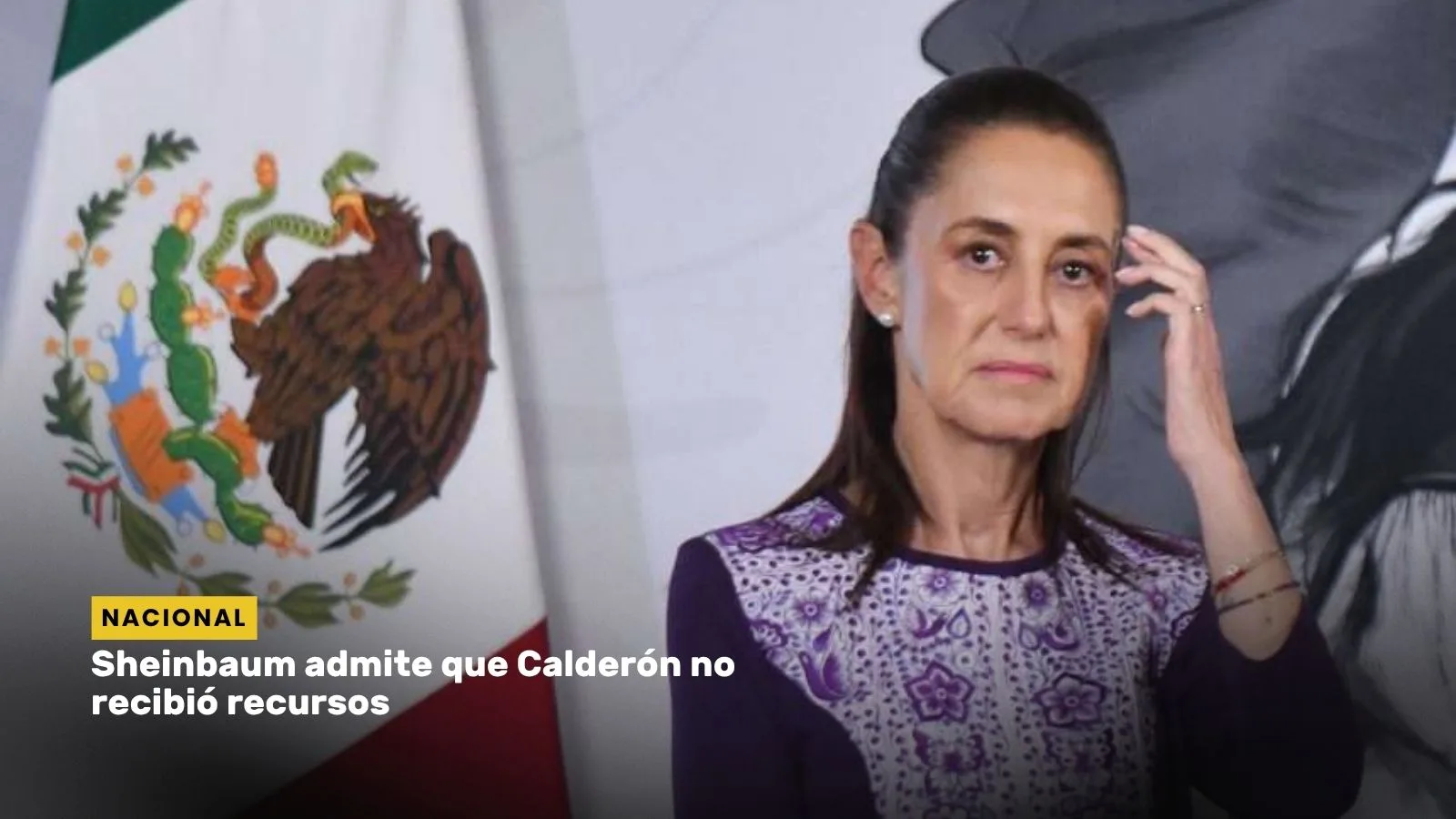 Lee más sobre el artículo Sheinbaum admite que Calderón no recibió recursos