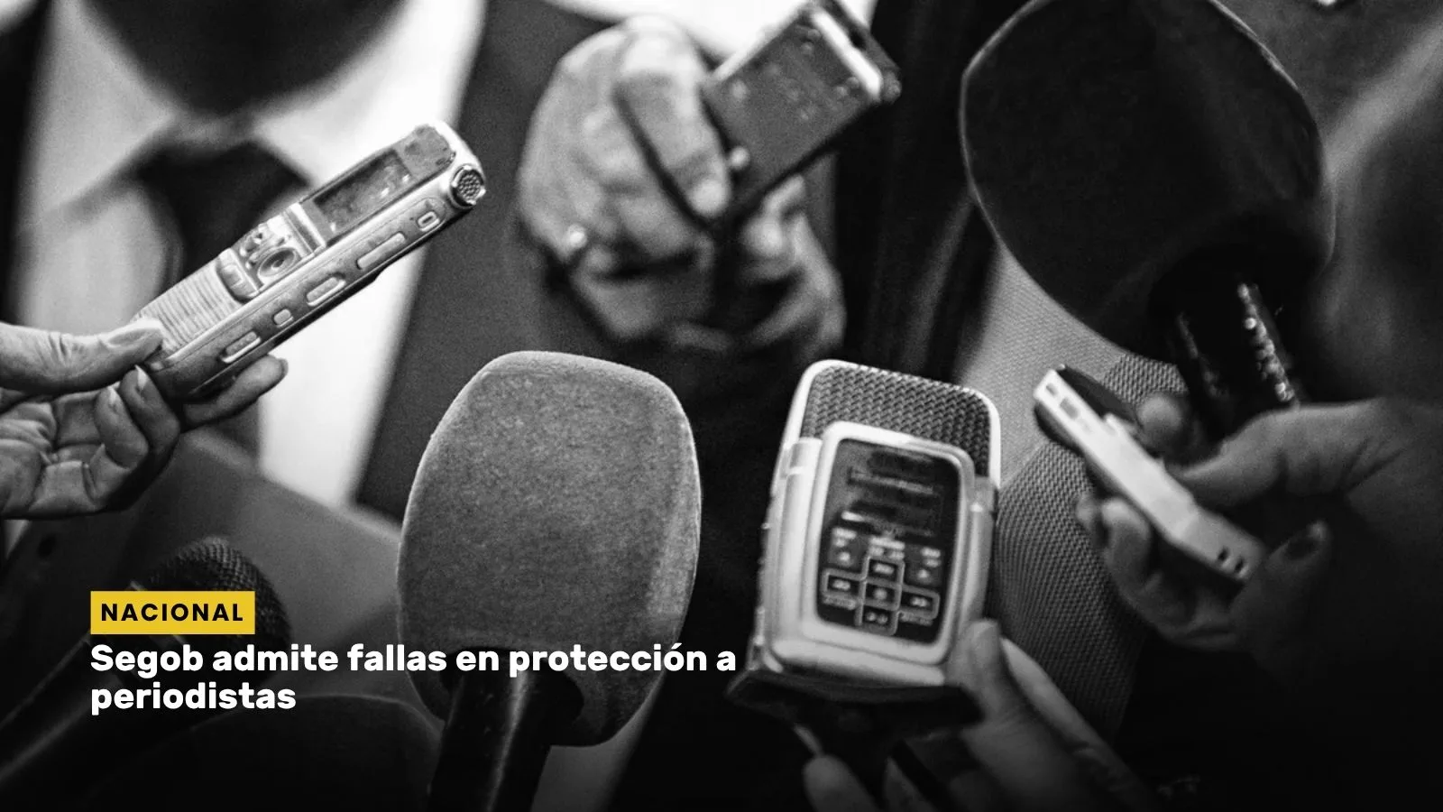 Lee más sobre el artículo Segob admite fallas en protección a periodistas