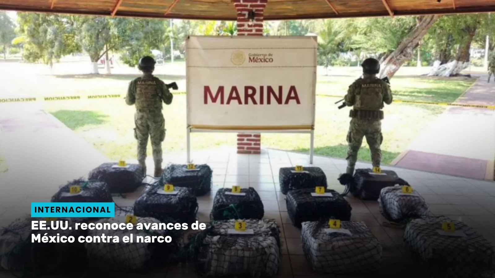 Lee más sobre el artículo EE.UU. reconoce avances de México contra el narco