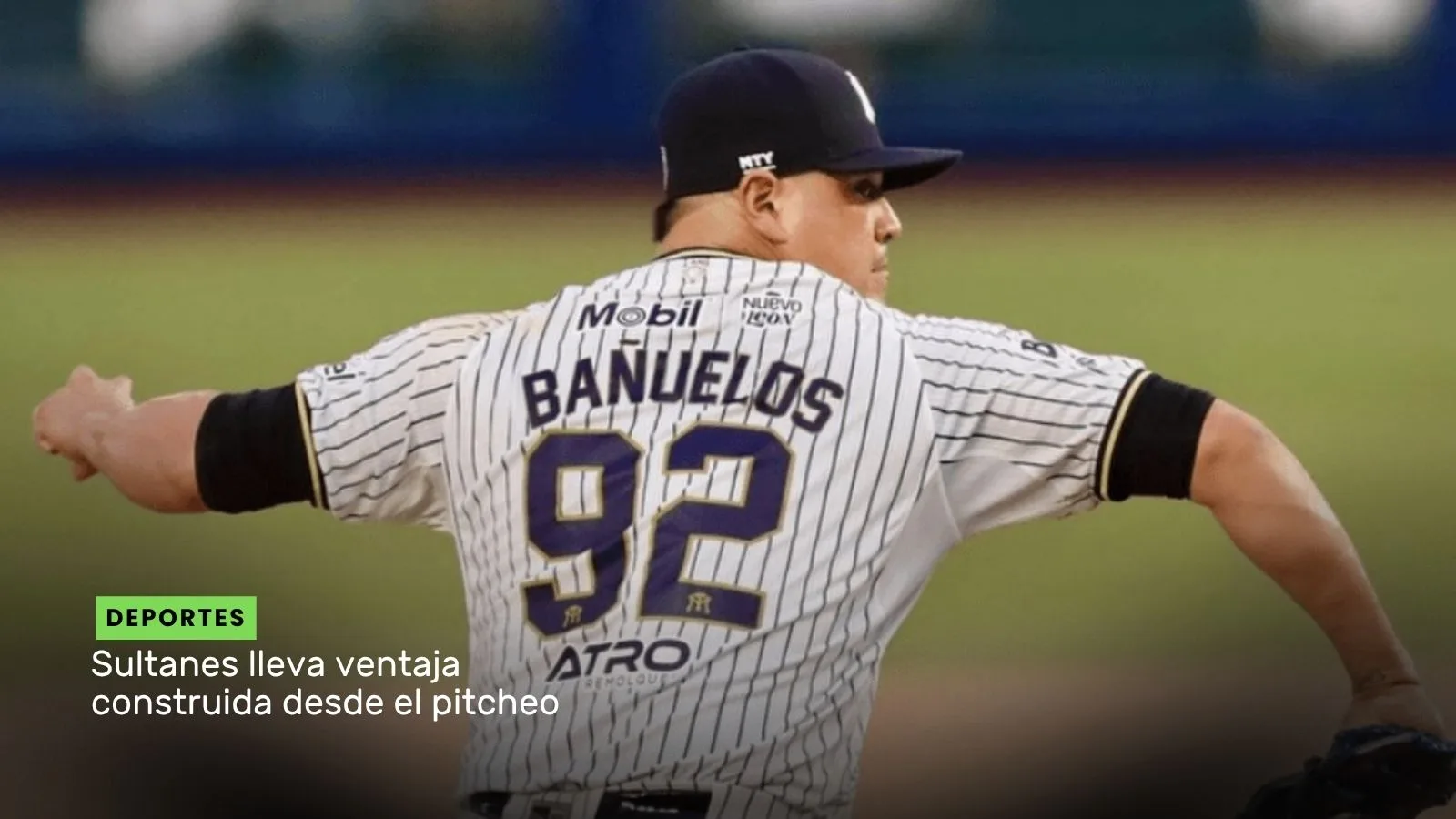 Lee más sobre el artículo Sultanes lleva ventaja construida desde el pitcheo