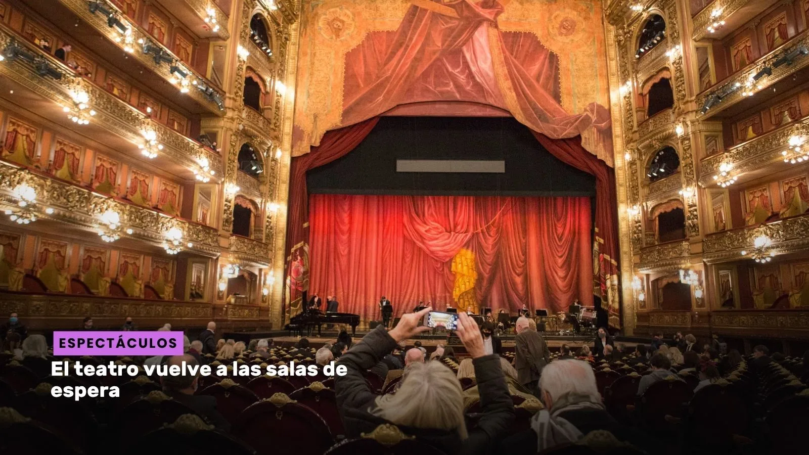 Lee más sobre el artículo El teatro vuelve a las salas de espera