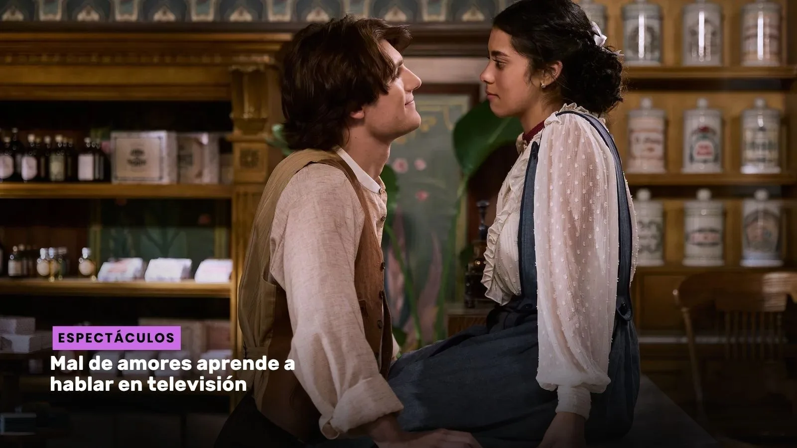 Lee más sobre el artículo Mal de amores aprende a hablar en televisión