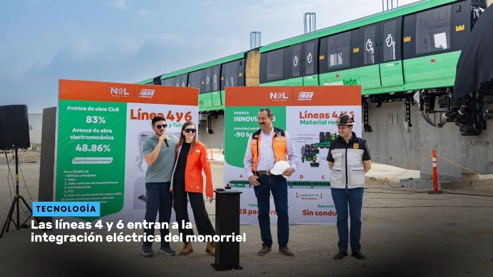 Lee más sobre el artículo Las líneas 4 y 6 entran a la integración eléctrica del monorriel