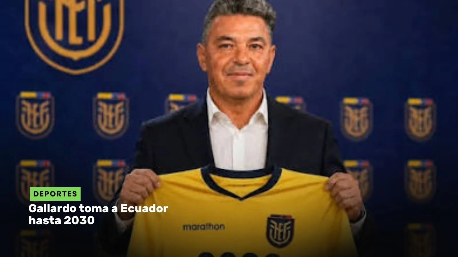 Lee más sobre el artículo Gallardo toma a Ecuador hasta 2030