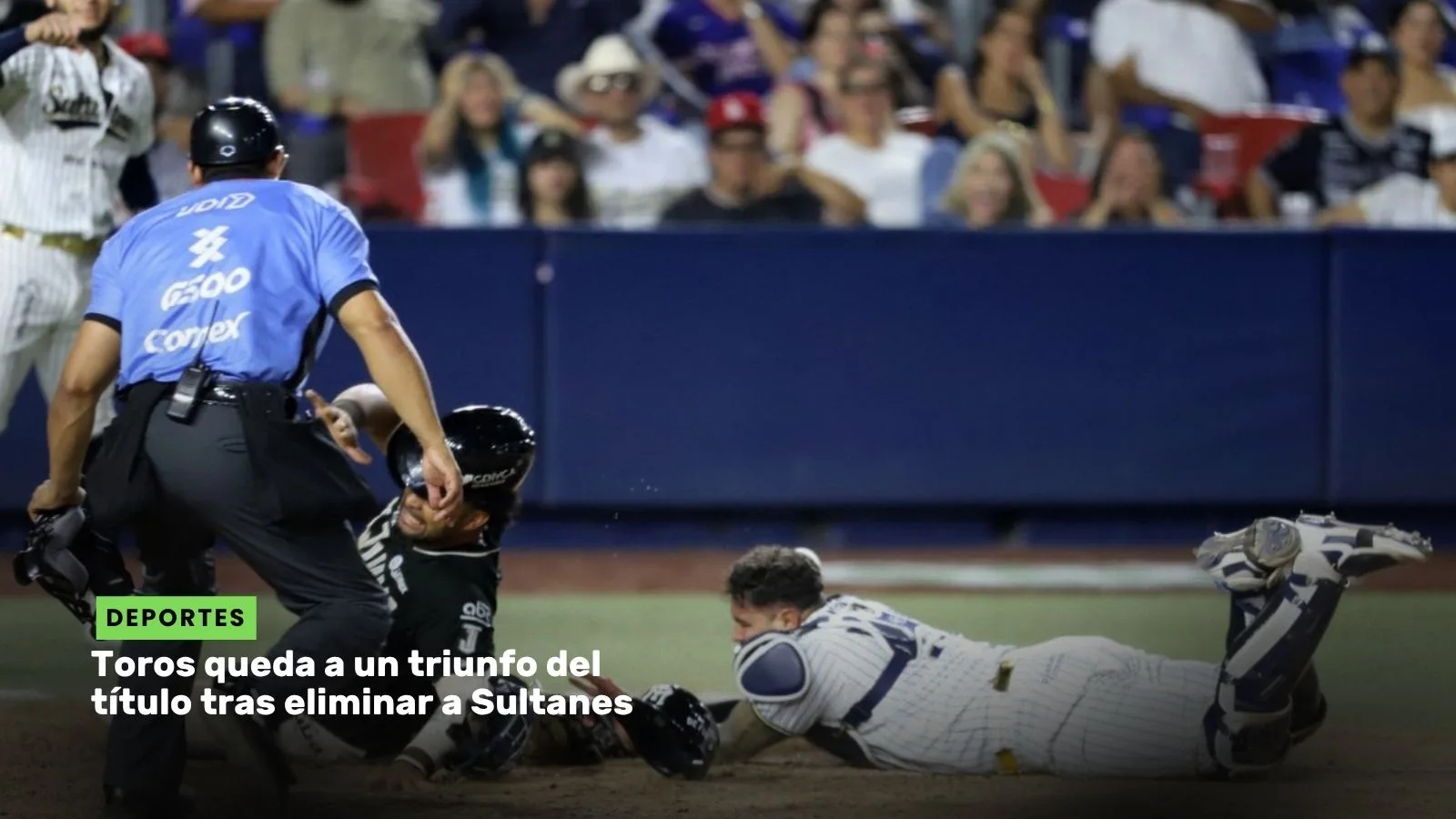 Lee más sobre el artículo Toros queda a un triunfo del título tras eliminar a Sultanes