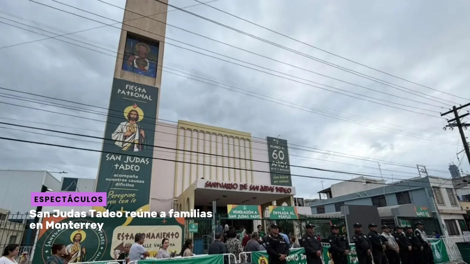 Lee más sobre el artículo San Judas Tadeo reúne a familias en Monterrey
