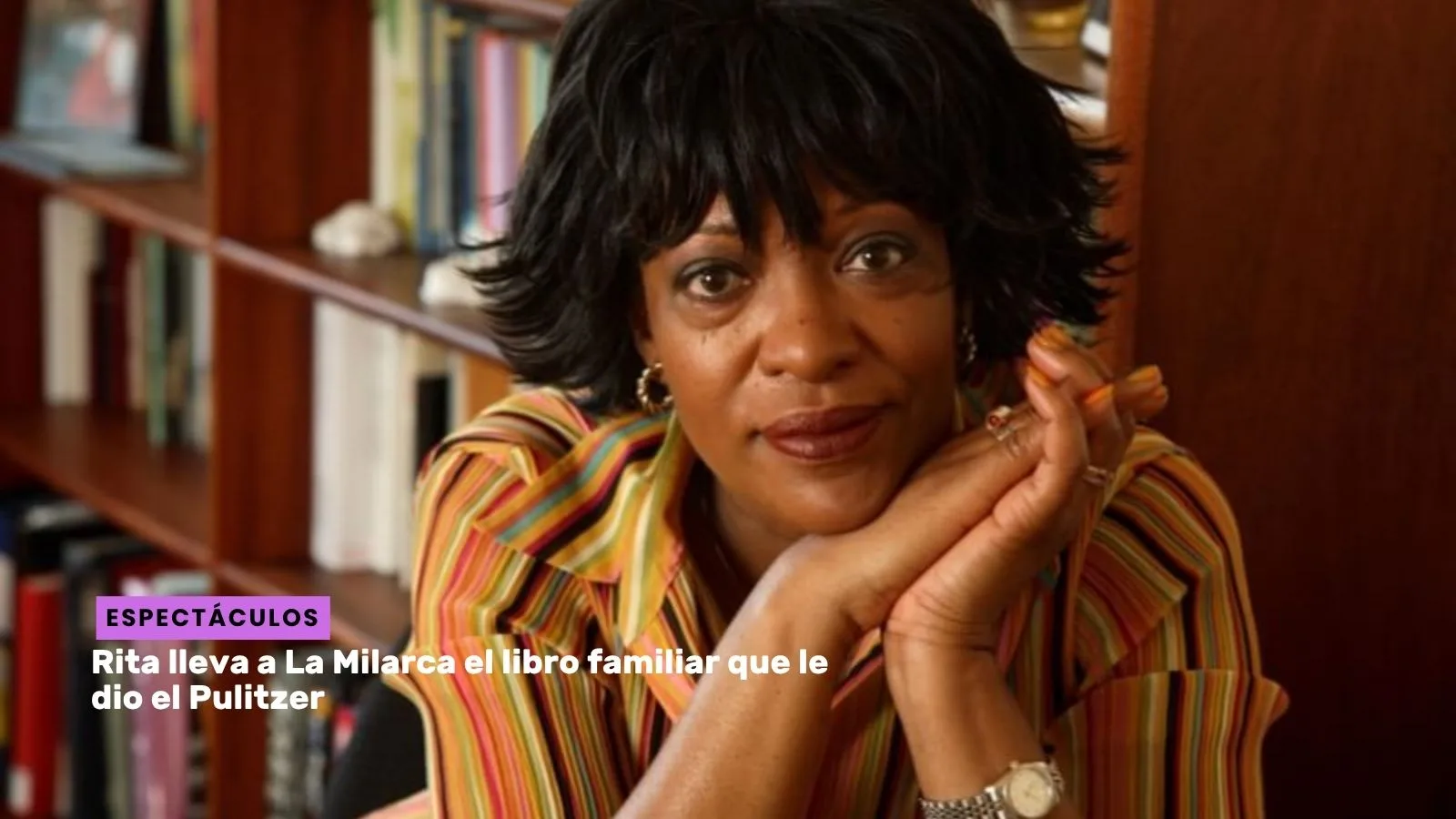 Lee más sobre el artículo Rita lleva a La Milarca el libro familiar que le dio el Pulitzer