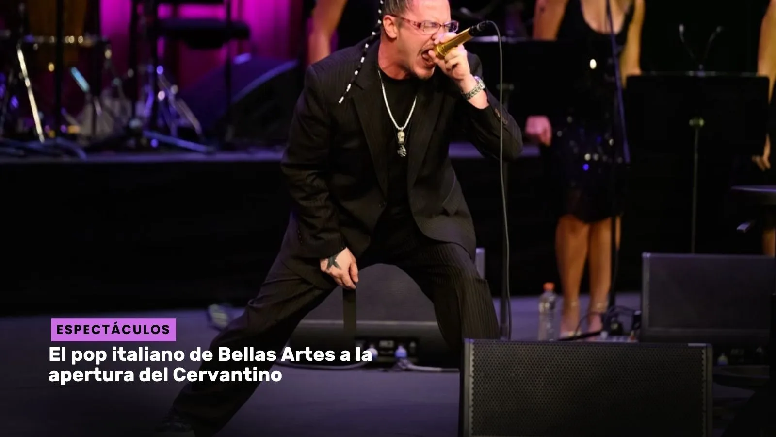 Lee más sobre el artículo El pop italiano de Bellas Artes a la apertura del Cervantino