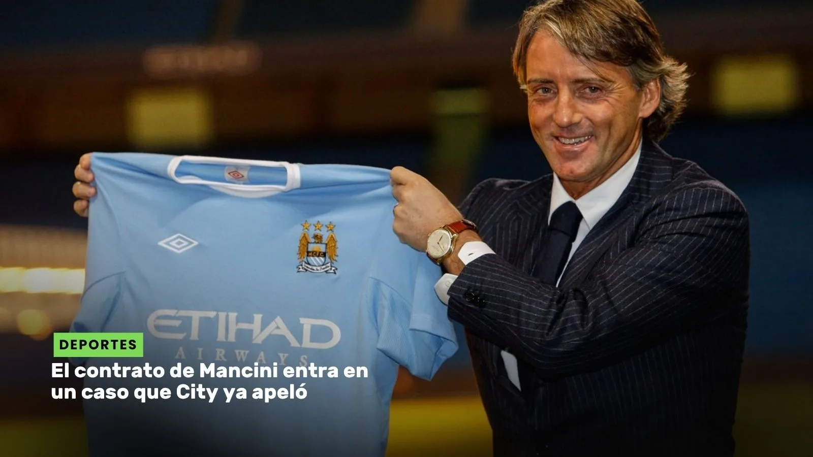 Lee más sobre el artículo El contrato de Mancini entra en un caso que City ya apeló