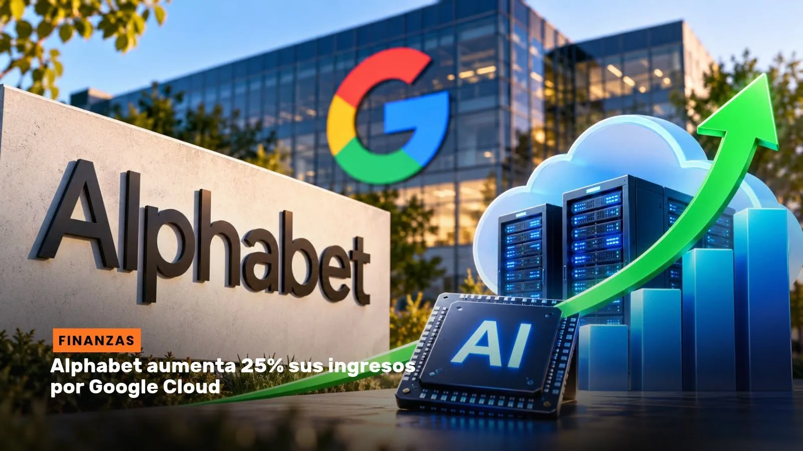 Lee más sobre el artículo Alphabet aumenta 25% sus ingresos por Google Cloud
